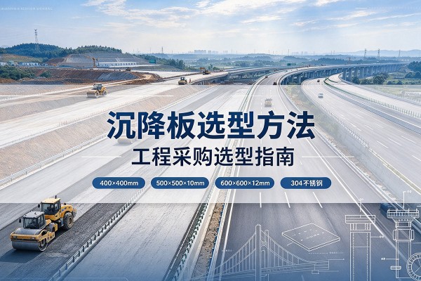 盘州沉降板选择方法