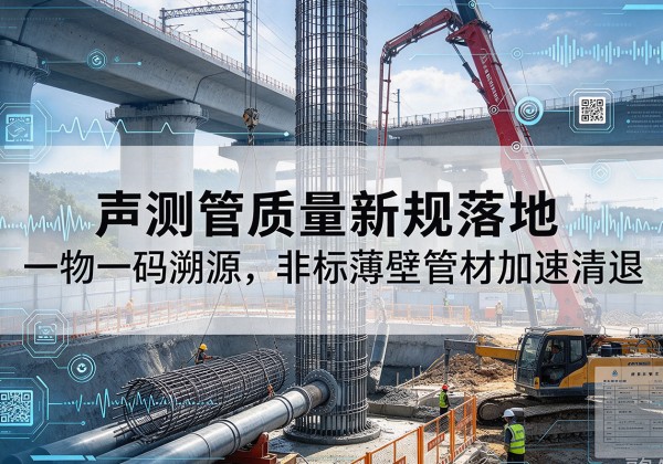 盘州声测管质量新规落地，一物一码溯源，非标薄壁管材加速清退