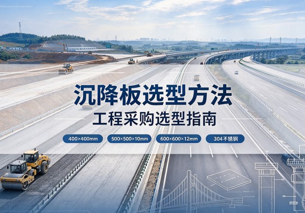 盘州沉降板选择方法